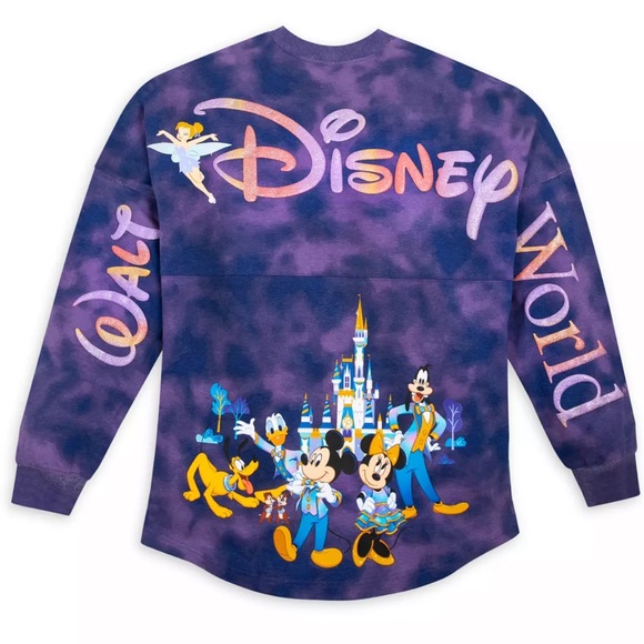 NEW!!!! Walt Disney World 50th Anniversary Tie-Dye Spirit Jersey